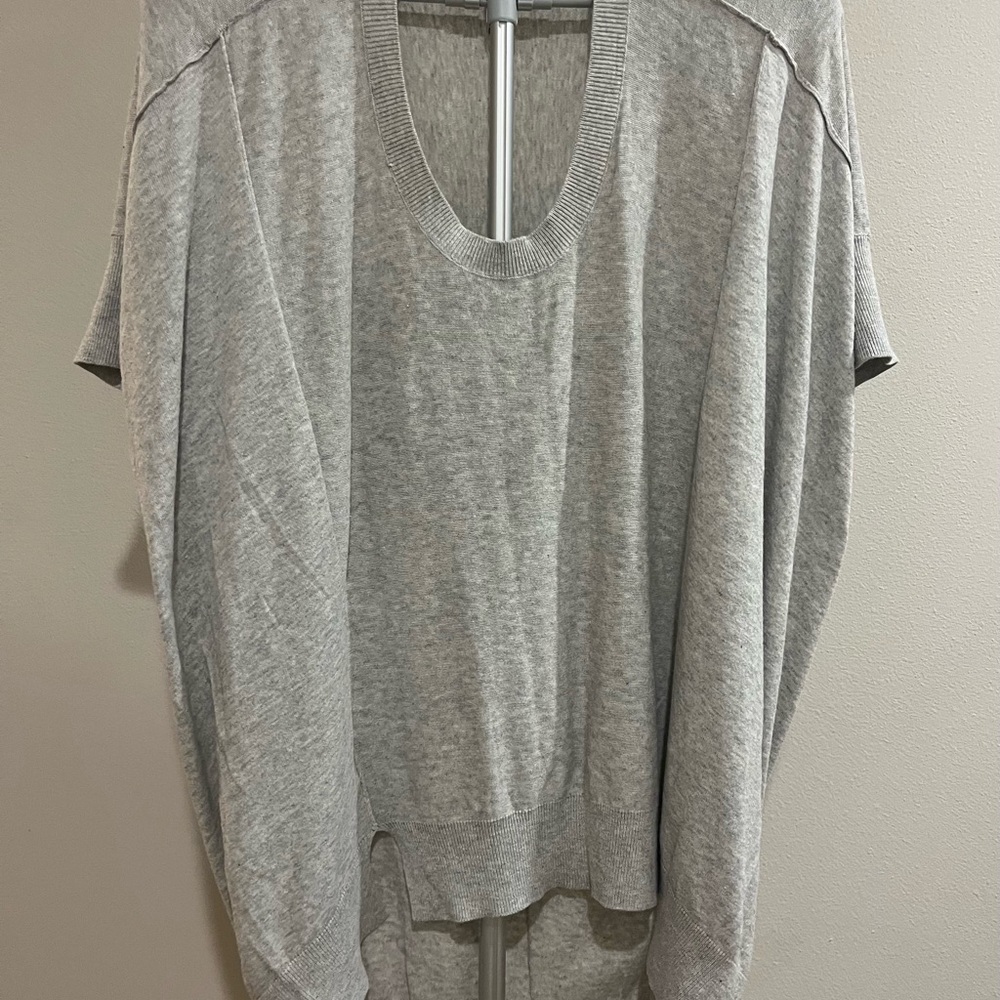 BCBGeneration Heather Gray Top
Size M